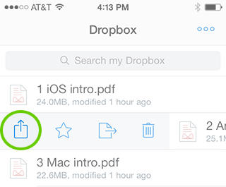 從 iPad 應用程式分享連結