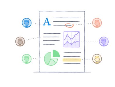 協作並共享檔案